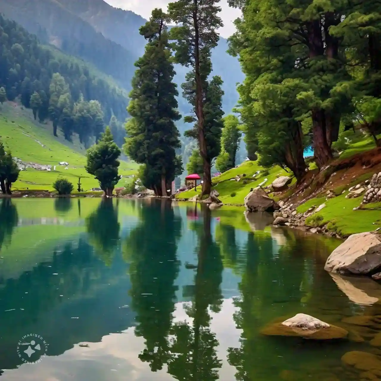 serene lake undiscovered mountains serene lake undiscovered mountains. kashimir honeymoon tour trip package